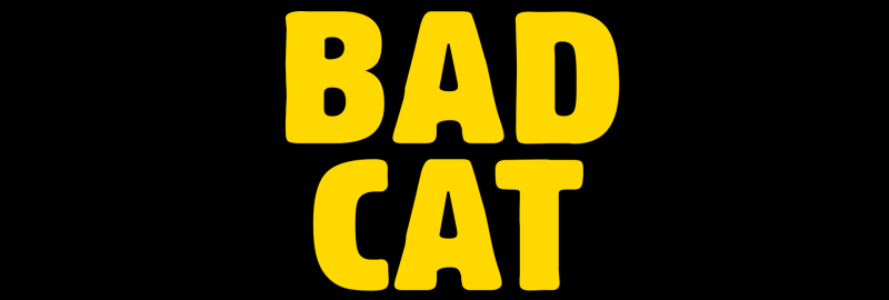 Bad Cat logo in full colour
