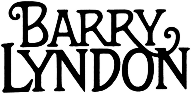 Barry Lyndon logo on a transparent background