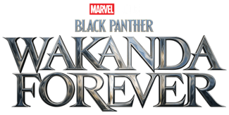 Black Panther: Wakanda Forever logo on a transparent background
