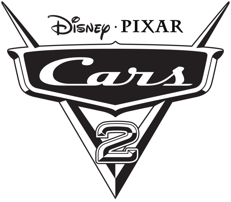 Cars 2 logo on a transparent background