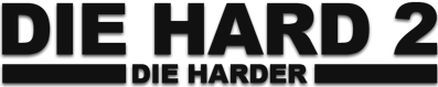 Die Hard 2 logo in black