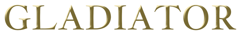 Gladiator logo on a transparent background