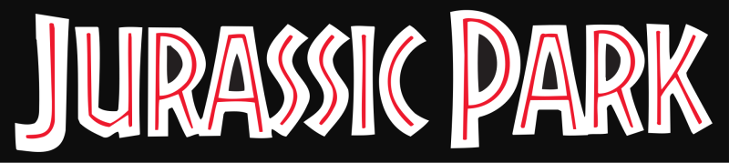 Jurassic Park logo in full colour