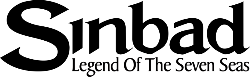 Sinbad: Legend of the Seven Seas logo on a transparent background