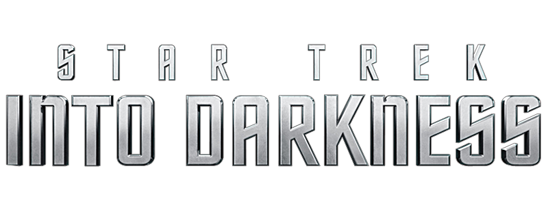 Star Trek Into Darkness logo on a transparent background