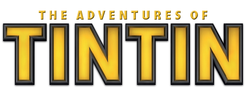The Adventures of Tintin logo on a transparent background