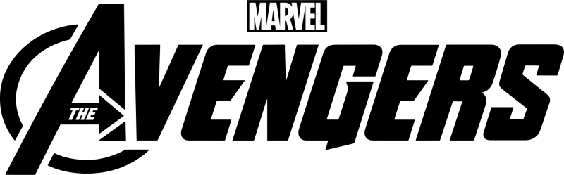 The Avengers logo on a transparent background