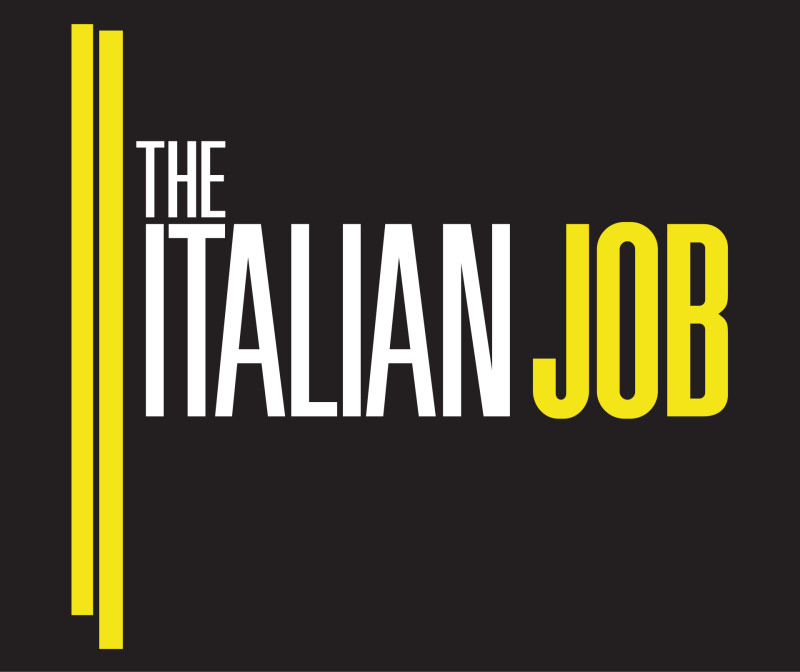 The Italian Job logo in full colour