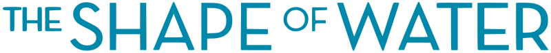 The Shape of Water logo on a transparent background