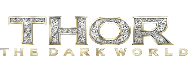 Thor: The Dark World logo on a transparent background