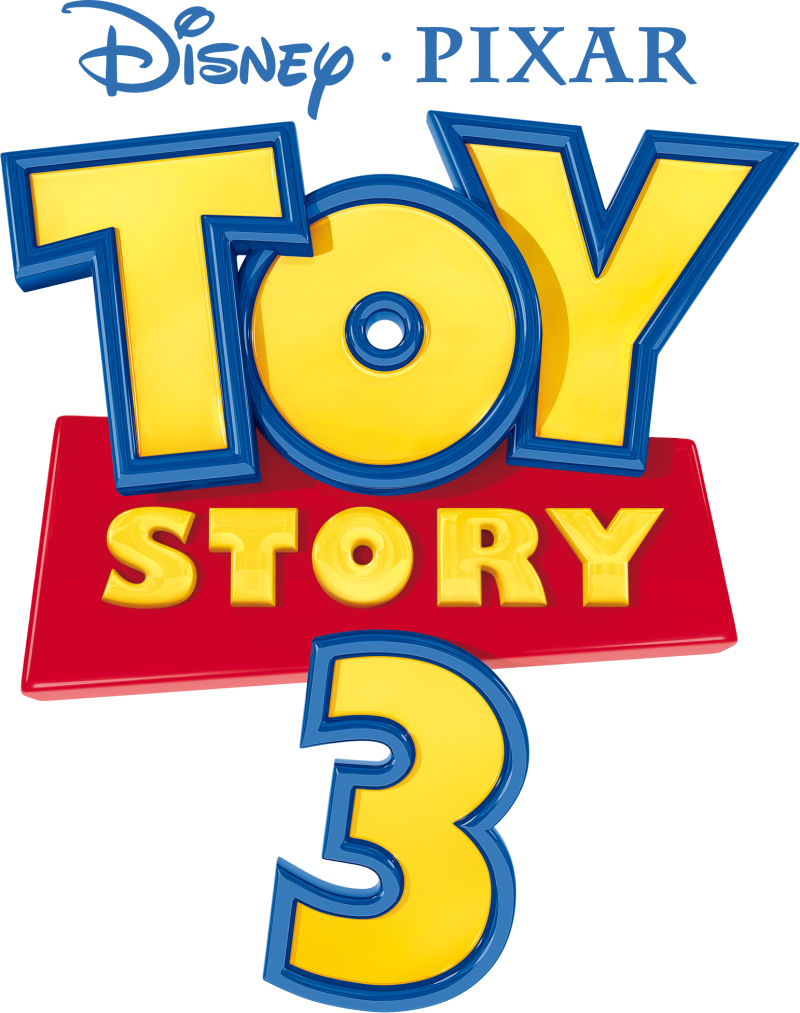 Toy Story 3 logo on a transparent background