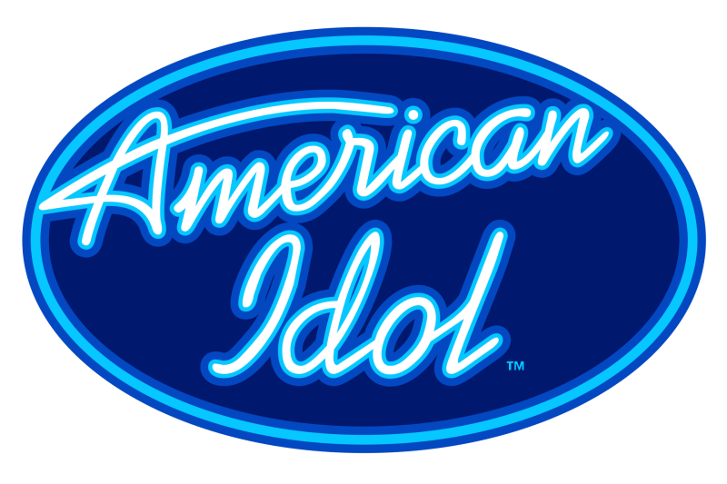 American Idol logo on a transparent background