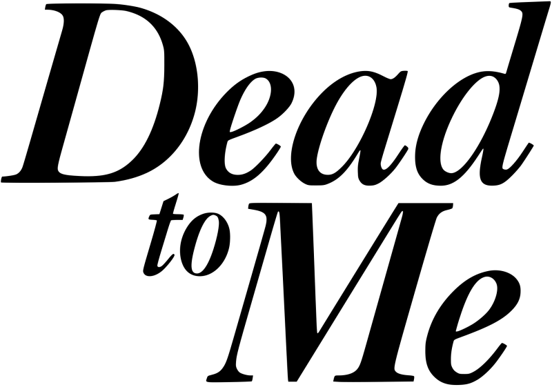 Dead to Me logo on a transparent background