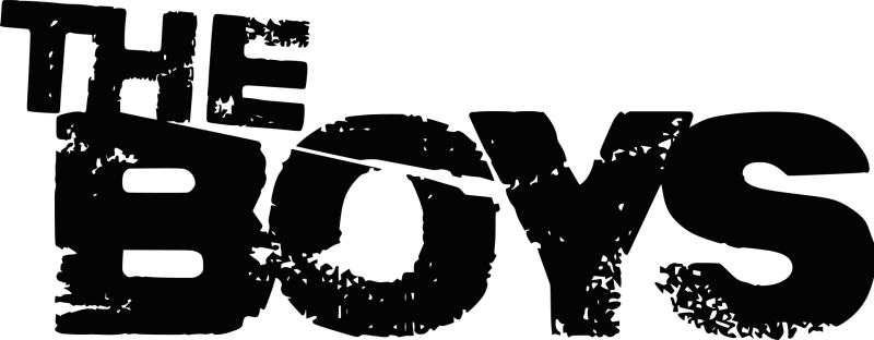The Boys logo on a transparent background